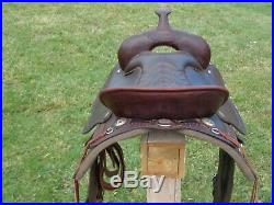 TUCKER 16.5 Cheyenne Frontier TOOLED Trail SaddleWide Tree, best saddle made