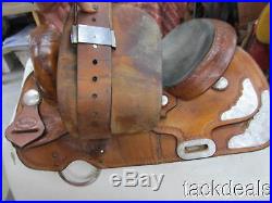 Teskeys of TX Custom Show Saddle 15 FQHB Lightly Used