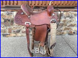 Tesky's barrel saddle 14 1/2 inch seat bicycle seat good condition
