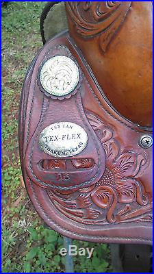 Tex Tan Trail Saddle 16
