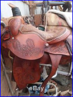 Tex Tan Western Saddle 15 inch