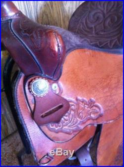 Tex Tan cutting /roping Saddle