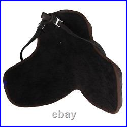 Treeless Leather Softy Freemax Horse English Saddle 14'' inch to 19'' in F/Ship