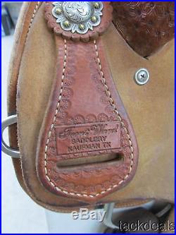Trent Ward Ranch Roping Saddle 16 Lightly Used Roper
