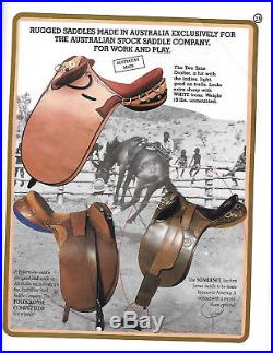 Trevor James Australian Saddle Company Champion Somerset Poley saddle and tack