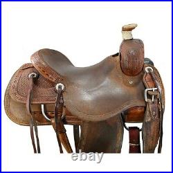 Used 15.5 Coolhorse Ranch Roping Saddle Code U155CHRAN14BSK