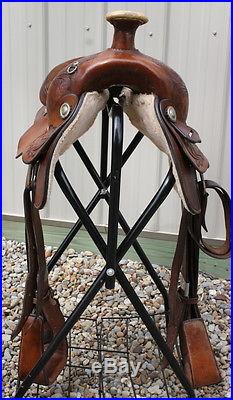 Used 15.5 Tex Tan All Around, Pleasure Roping Saddle. Quality Horse Tack