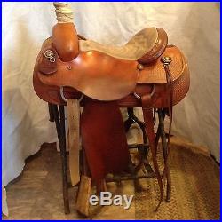 Used 15 Western roping saddle good quality / condition