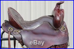 Used 16.5 Pre Circle Y Tucker High Plains syle Western Trail Riding Saddle