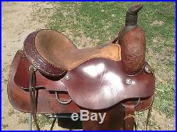 Used 16 Buffalo Saddlery roper style Western saddle trail pleasure good cond