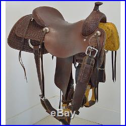 Used 16 Cowboy Collection Ranch Cutting Saddle Code U16JSMITHCCRC12W
