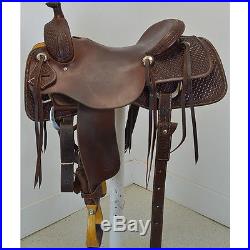 Used 16 Cowboy Collection Ranch Cutting Saddle Code U16JSMITHCCRC12W
