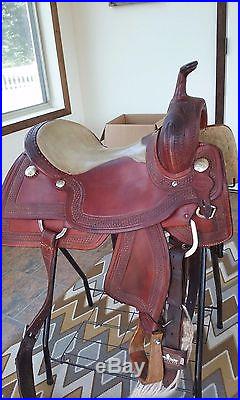 Used 16 Cutting Saddle by Paul's Custom Saddlery