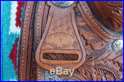 Used 16 Dale Chavez Reining Saddle
