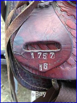 Used 16 Western Roping / Trail Saddle Complete setup