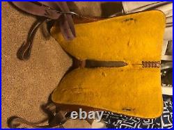Used Barrel Saddle 14.5in Good condition