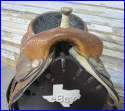 Used Circle Y Size 14 Martha Josey Trophy Natural Barrel Saddle -No Reserve