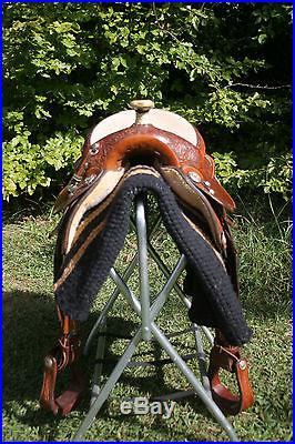 Used Circle Y Western Pleasure Equitation Show or Trail 16 inches Saddle NR