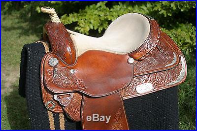 Used Circle Y Western Pleasure Equitation Show or Trail 16 inches Saddle NR