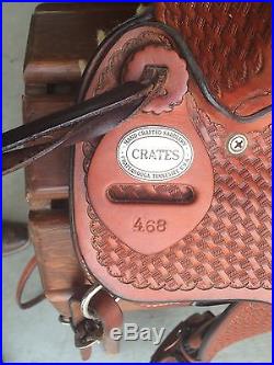 Used Crates Western Ranch Saddle 15 Seat
