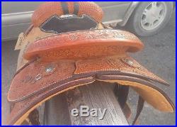 Used DHS Trophy Roping Saddle