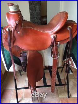 Used McCall Western Holly Wade Saddle Extra Wide 16 Seat