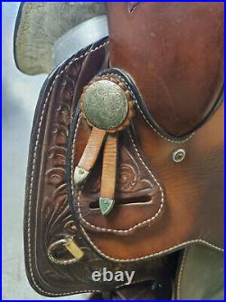 Used Tex Tan 16 Western Saddle
