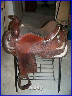 Vintage Circle Y Show Saddle