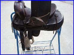 Vintage antique J C Higgins western saddle ranch working cowboy decor OLD $1 NR