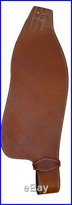 WESTERN HORSE SADDLE REPLACEMENT SADDLE FENDERS SET OF 2 MEDIUM BROWN COLOR
