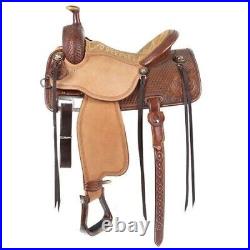 Western Barrel Racing Trail Horse Saddle Tack With Set 14'' To 18'