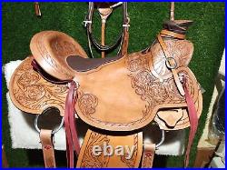 Western Equestrian Trail Roping Horse Saddle Wade Tree 12-18 Free Shipping