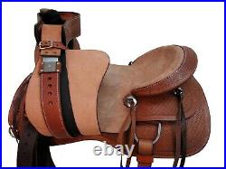 Western Roping Roper Ranch Horse Rancher Horse Trail Leather Tack 15 16 17 18