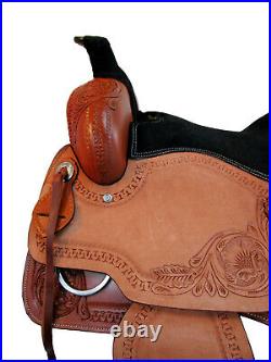 Western Saddle Roping Ranch Roper Pleasure Horse 15 16 17 18 Used Leather Tack