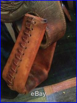 Western Saddle, Vintage Hereford Tex Tan Roper Style, 16