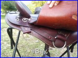Western Style Endurance saddle 16