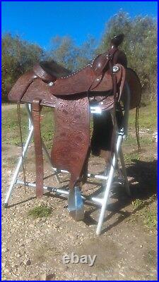 Western saddle, 15.5, used in beautiful condition
