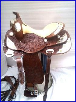 Western show tack trail cowboy pleasure leather horse saddlr bridle headstall