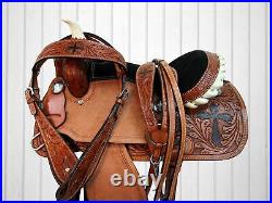 Youth Cowgirl Kids Child Barrel Racing Saddle Western Horse Tack Set 10 12 13 14