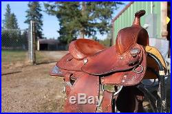 Youth Crates western saddle 13 inch seat good condition